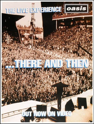 【激レア】Oasis ...There and Then オアシスポスター Oasis poster - There and then – Original Poster Shop