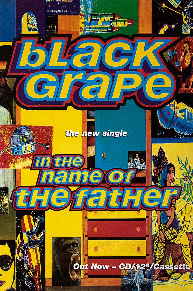 Black Grape poster – In the Name of the Father - sorry SOLD OUT