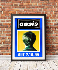 Oasis poster - (What&#39;s the Story) Morning Glory? Noel (Blue) Very Rare Original