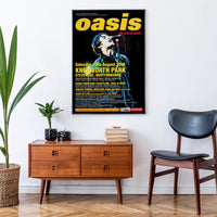 Oasis Knebworth - 1st Generation Reprint poster 30&quot; x 20&quot;