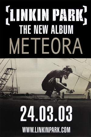 Linkin Park poster - Meteora. Original 60&quot;x40&quot;