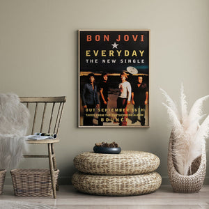 Bon Jovi poster - Everyday. Original