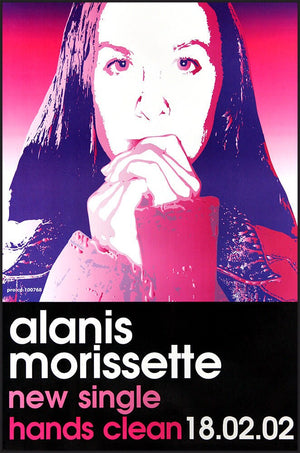 Alanis Morissette poster - Hands Clean
