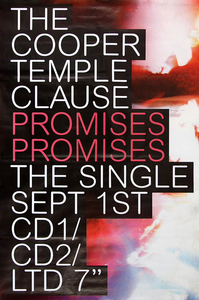 The Cooper Temple Clause poster - Promises Promises