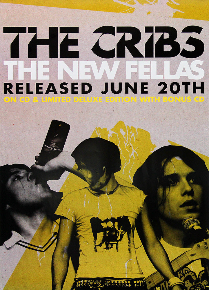 The Cribs poster - The New Fellas