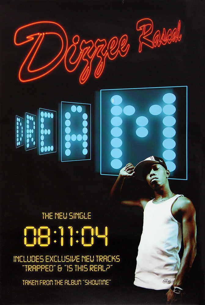 Dizzee Rascal poster - Dream – Original Poster Shop