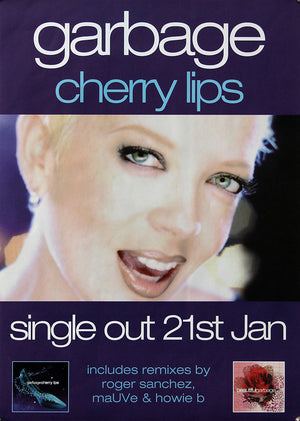 Garbage poster - Cherry Lips