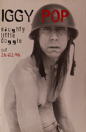 Iggy Pop poster - Naughty Little Doggie. Original