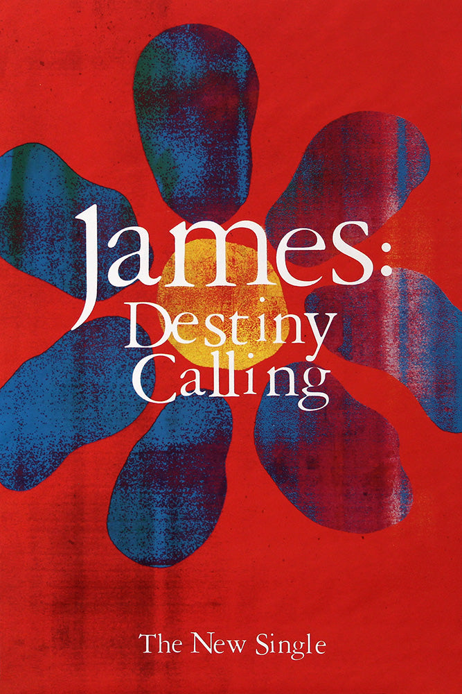 James poster - Destiny Calling. Original