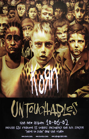 Korn poster - Untouchables