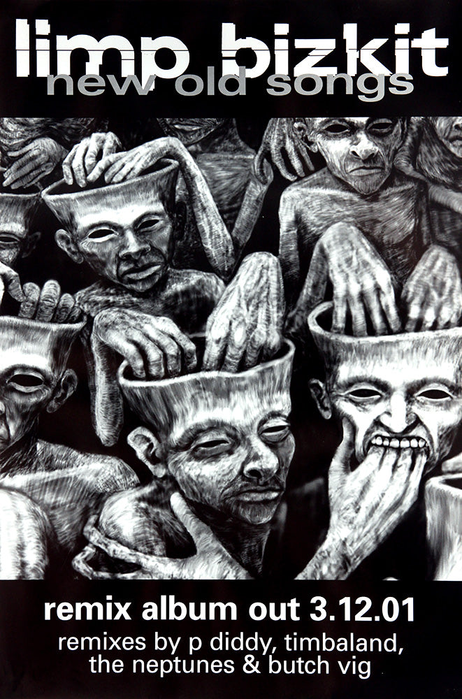 Original Limp Bizkit poster for New Old – Original Poster Shop