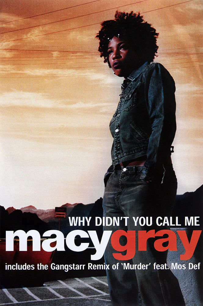 Macy Gray poster - Why Didn't You Call Me