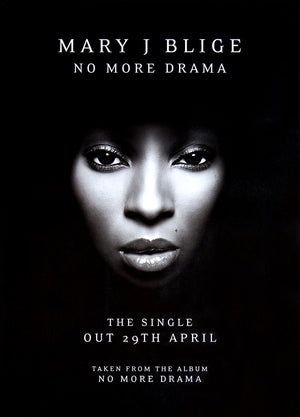 Mary J Blige poster - No More Drama