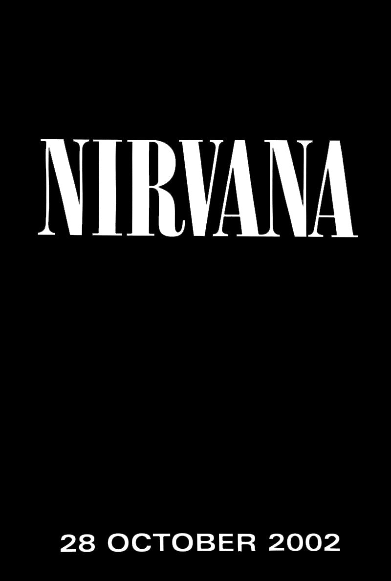Nirvana poster. Rare Original
