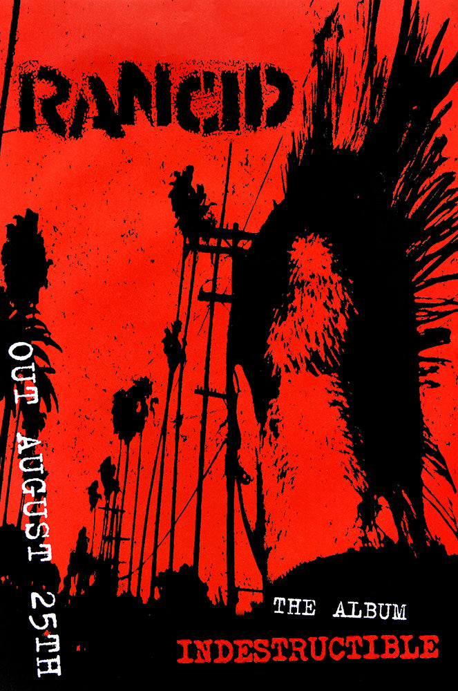 Rancid poster - Indestructible