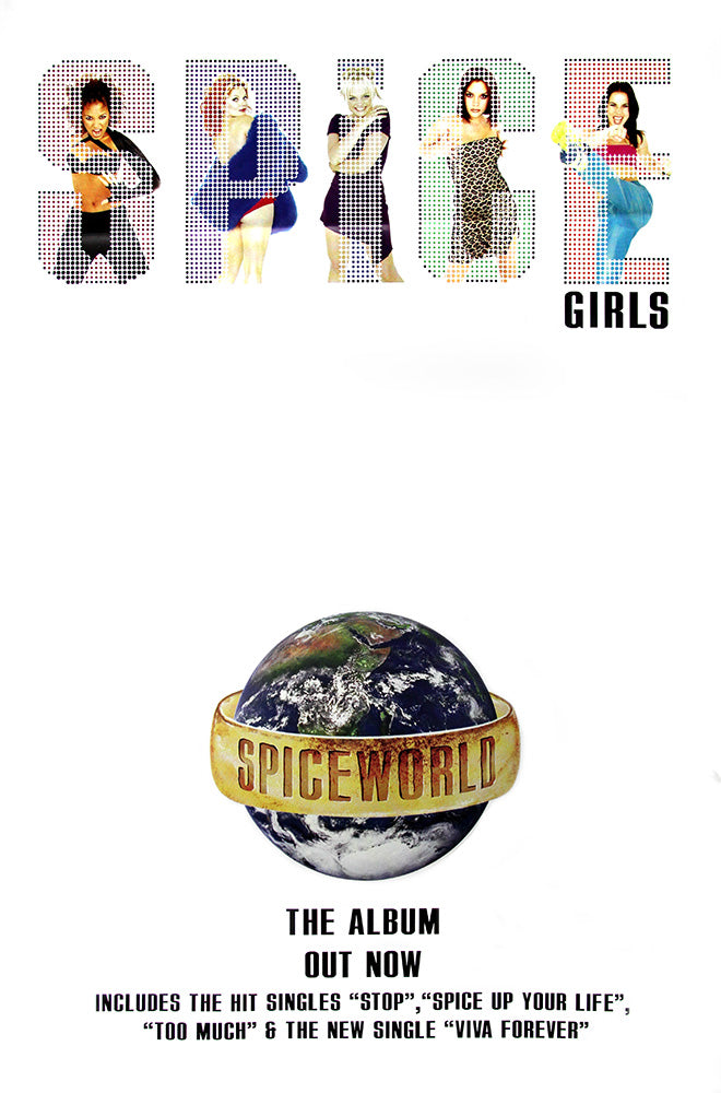 Spice Girls poster - "Spiceworld" - Original Large 60"x40"