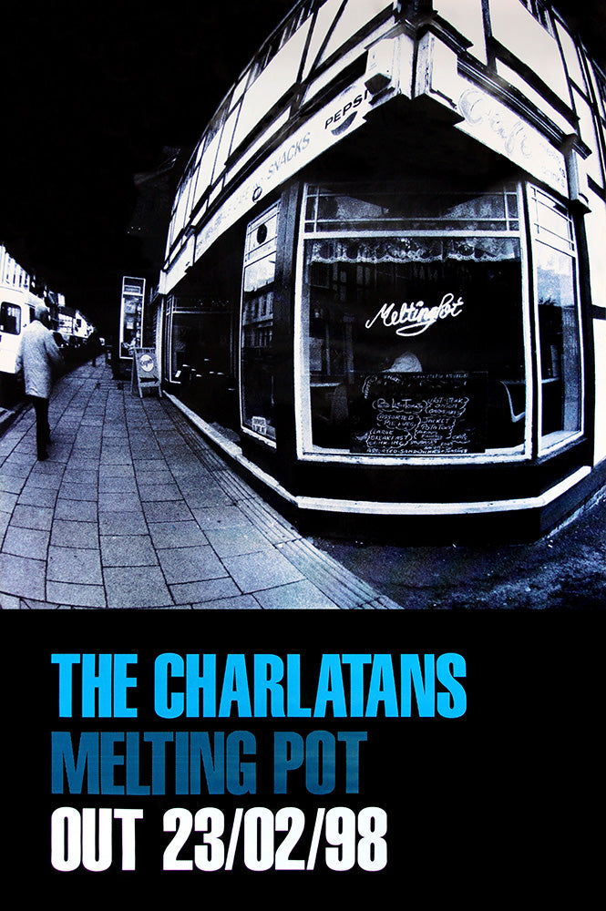 The Charlatans poster - Melting Pot - Large 60" x 40" size