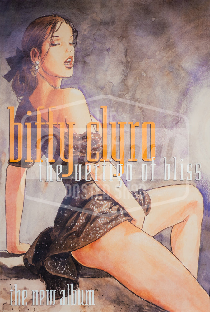 Biffy Clyro poster – "The vertigo of bliss" - Original