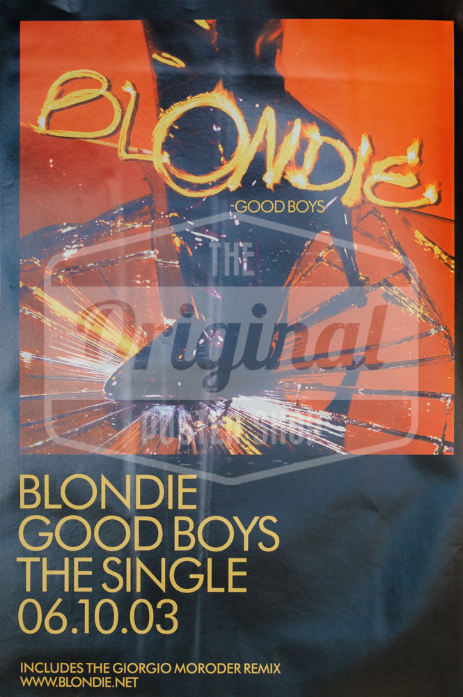Blondie Poster – "Good Boys" – Original